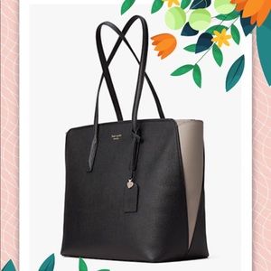 NWT Kate Spade Black Margaux Large Tote Bag